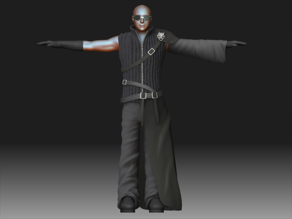 3ds max strife cloud final fantasy - cloud strife by studio Lab
